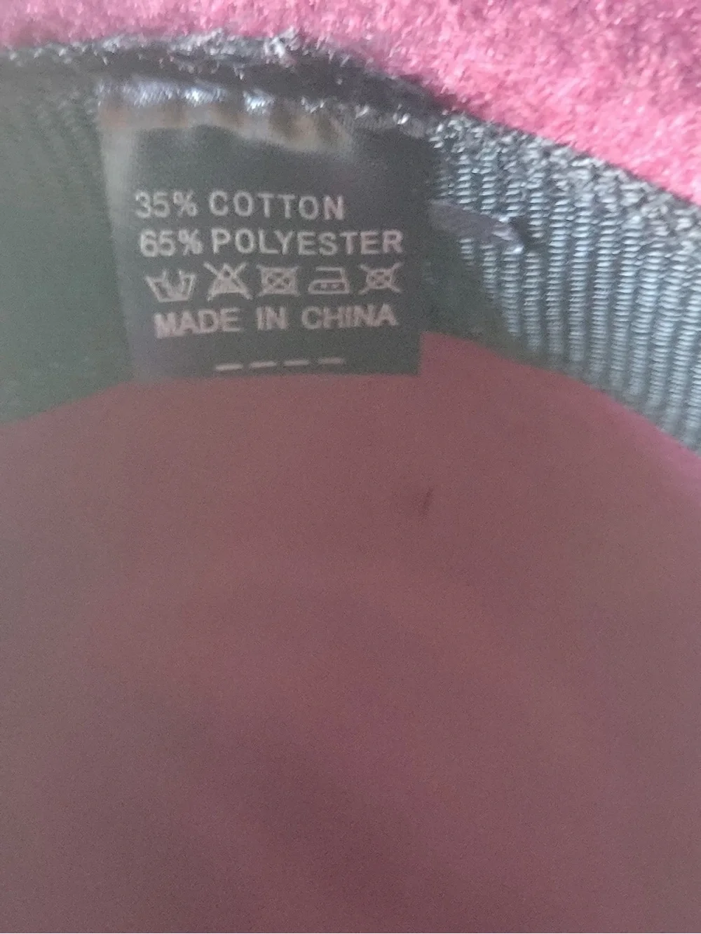 SHEIN Maroon Felt Wide-Brim Fedora with Black Band
